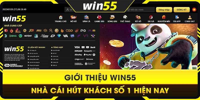 Giới thiệu sơ về nhà cái Win55