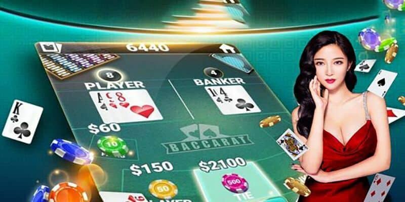 Quá trình chơi một ván bài Baccarat Win55